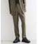 【セットアアップ対応】ポリツイルテーパードパンツ