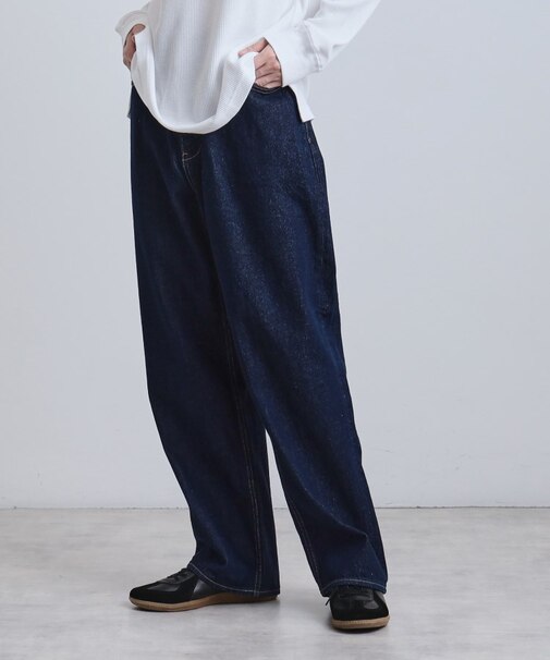 バギーデニムパンツ