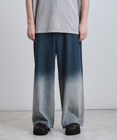 【WEB限定】スーパーワイドバギーデニムパンツ