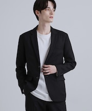 【洗える】ピンヘッドストレッチセットアップ