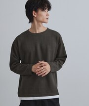 ニットライクジャカードカットソー