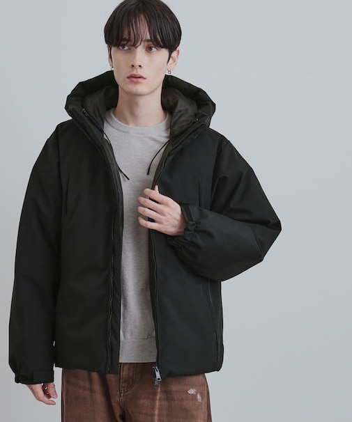 【撥水】フーデットインシュレーションブルゾン