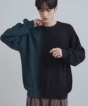 グラデダイニットプルオーバー