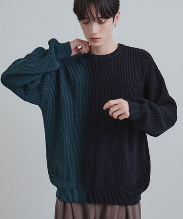 グラデダイニットプルオーバー