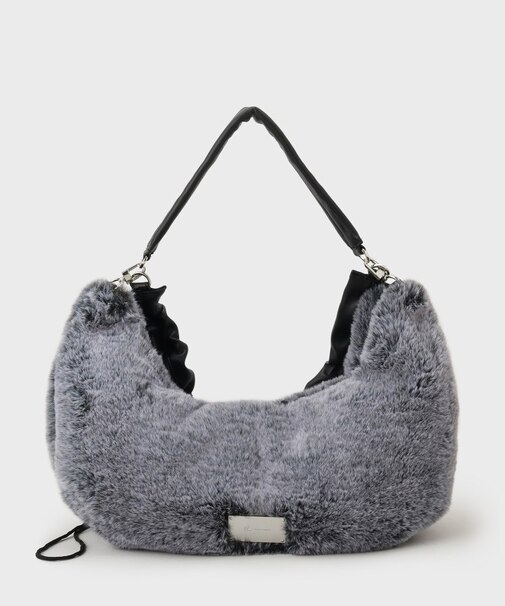 【2WAY】ラウンドハンドルバッグ