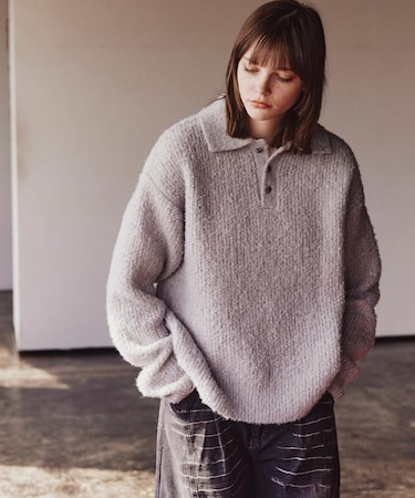 ブークレニットポロシャツ