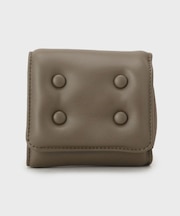 クッション三つ折り財布
