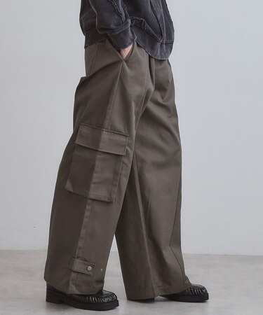【WEB限定】ワイドカーゴパンツ