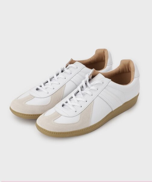 GERMAN TRAINER 別注レザースニーカー