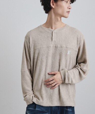 モールヘンリーネックカットソー