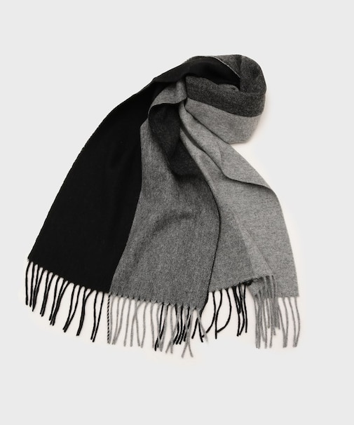 【カシミヤ100％】ピュアカシミヤセパレートマフラー