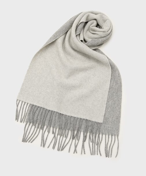 【カシミヤ100％】ピュアカシミヤリバーシブルマフラー