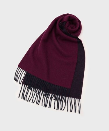 【カシミヤ100％】ピュアカシミヤリバーシブルマフラー