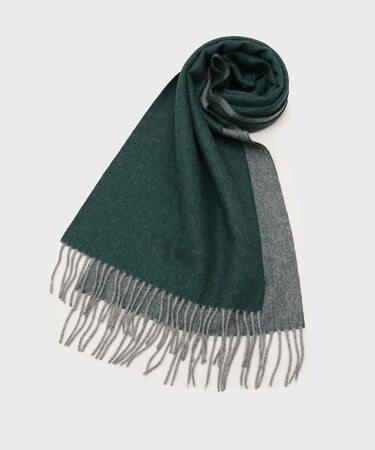 【カシミヤ100％】ピュアカシミヤリバーシブルマフラー