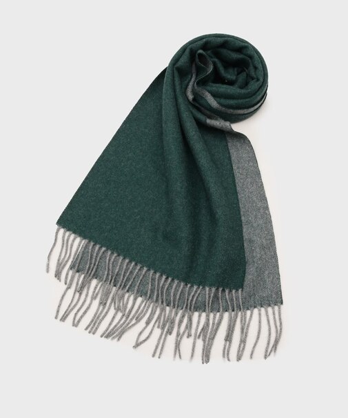 【カシミヤ100％】ピュアカシミヤリバーシブルマフラー