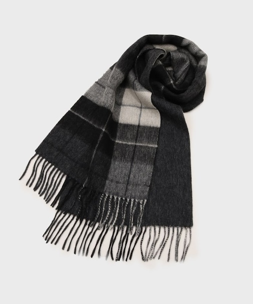 カシミヤ混マフラー