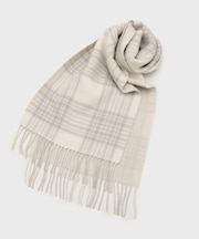 カシミヤ混マフラー