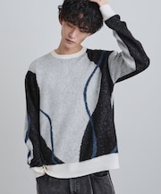 コンプリケートラインアートプルオーバー