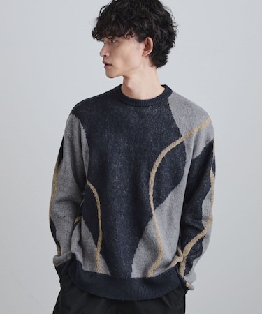 コンプリケートラインアートプルオーバー