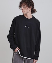 ドルマンレイヤードスウェット