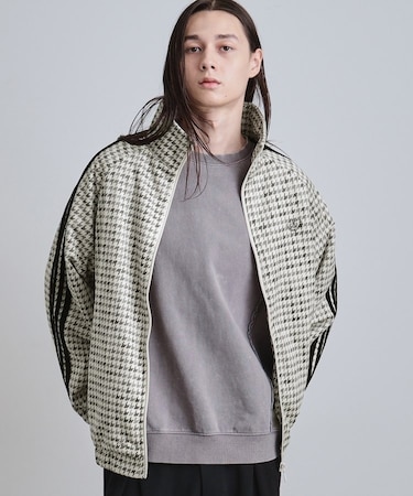 フェイクスエードトラックジャージ