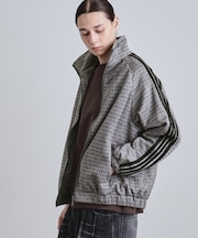 フェイクスエードトラックジャージ