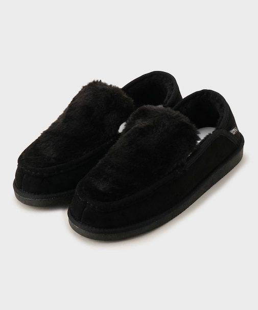 【2WAY】MEI フェイクムートンモックシューズ