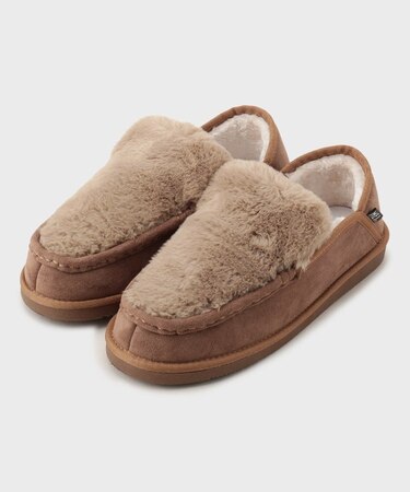 【2WAY】MEI フェイクムートンモックシューズ