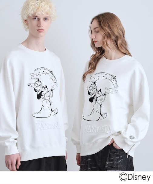 ディズニーカプセルコレクション『ファンタジア』クルーネック