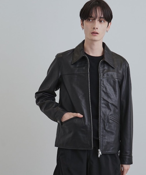 【本革】レザースポーツジャケット