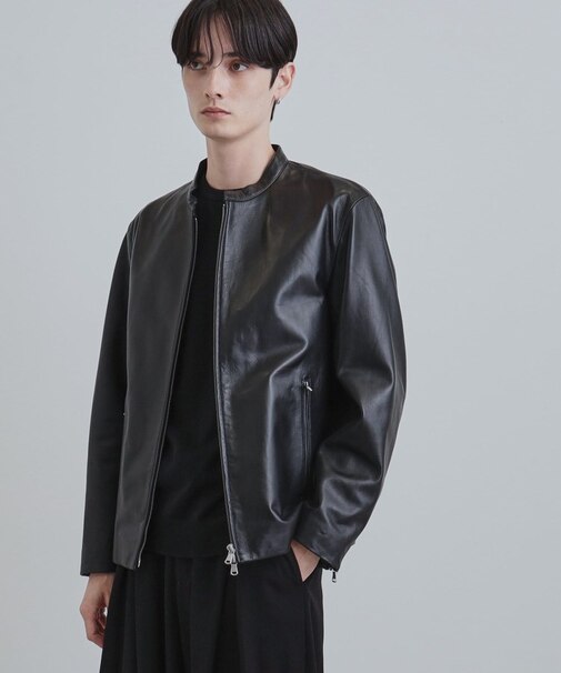 【本革】ラムレザーシングルライダース