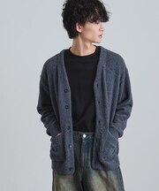 モールニット カーディガン