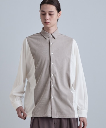 コーデュロイドルマンシャツ