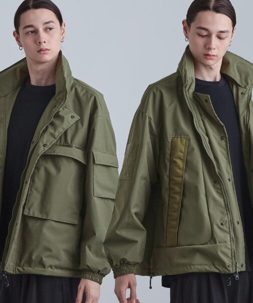 リバーシブルブルゾン