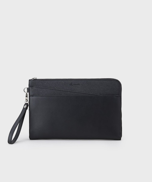 切替ZIPクラッチバッグ