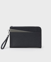 切替ZIPクラッチバッグ