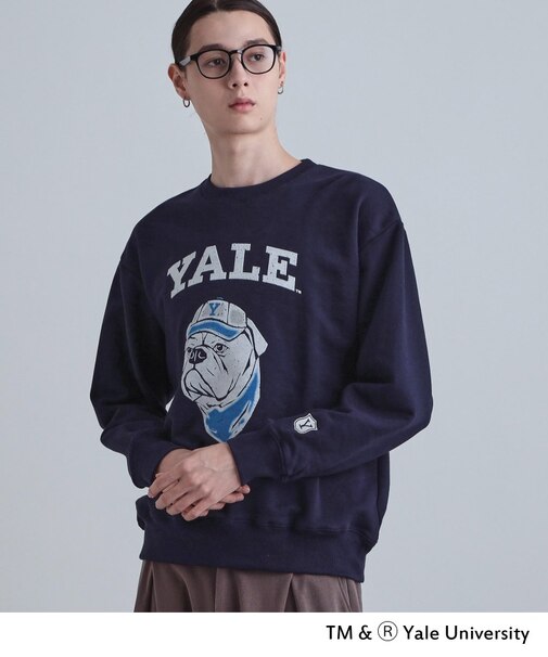 YALEフロッキースウェット