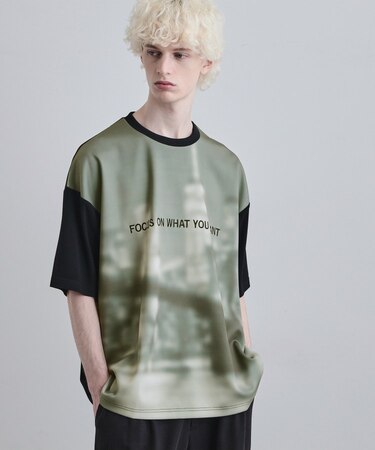 昇華転写ポンチカットソー