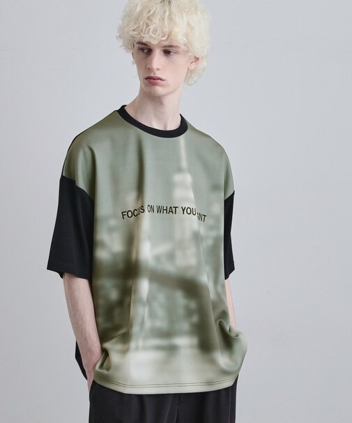 昇華転写ポンチカットソー