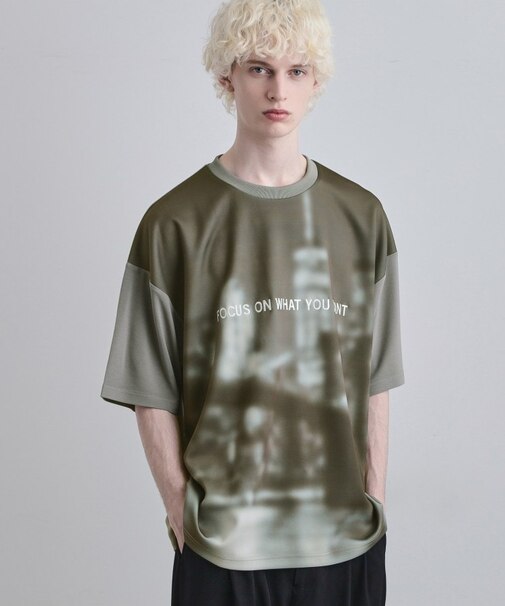 昇華転写ポンチカットソー