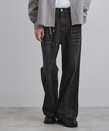 ワイドストレートレッグデニム