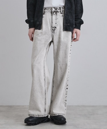 ワイドストレートレッグデニム