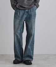 ワイドストレートレッグデニム