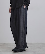 【セットアップ対応】ライトシャインシャンブレーパンツ