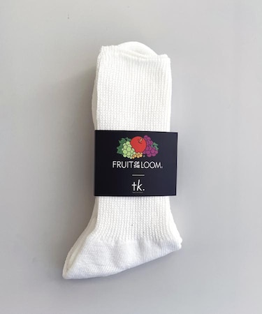 【別注】FRUIT OF THE LOOM ルーズフィットソックス