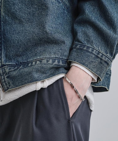 【エントゥワイン】ステンレスブレスレット