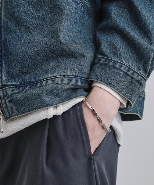 【エントゥワイン】ステンレスブレスレット