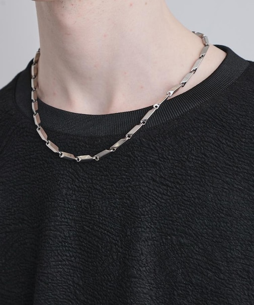 【エントゥワイン】ステンレスネックレス