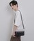 バイカラーワイドショルダーバッグ