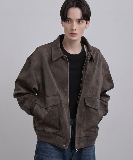 A2リブブルゾン